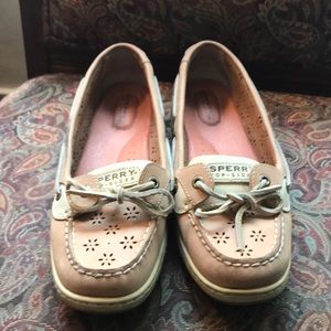 Sperry Topsider Angelfish with Flower Cutouts